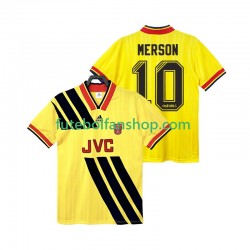 Camisola Alternativo Arsenal MERSON 10 Retro 1993 1994 Manga Curta ,Homem
