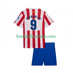 Camisola Principal Atlético Madrid Alexander Sorloth 9 Época 2025/2026 Manga Curta ,Criança