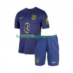 Camisola Alternativo Atlético Madrid Época 2025/2026 Manga Curta ,Criança