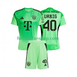 Camisola Principal Guarda-redes Bayern de Munique Jonas Urbig 40 Época 2025/2026 Manga Curta ,Criança