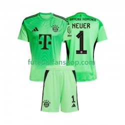 Camisola Principal Guarda-redes Bayern de Munique Manuel Neuer 1 Época 2025/2026 Manga Curta ,Criança