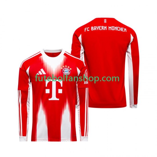 Camisola Principal Bayern de Munique Época 2025/2026 Manga Comprida ,Homem