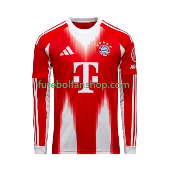 Camisola Principal Bayern de Munique Época 2025/2026 Manga Comprida ,Homem