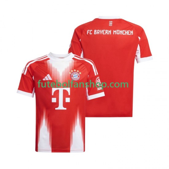 Camisola Principal Bayern de Munique Época 2025/2026 Manga Curta ,Homem