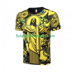 Camisola Principal Seleção Brasileira Jesus 2024 Manga Curta ,Homem