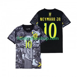 Camisola Principal Seleção Brasileira Neymar JR 10 Cheist the Redeemer 2024 Manga Curta ,Homem