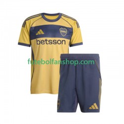 Camisola Alternativo CA Boca Juniors Época 2025/2026 Manga Curta ,Criança