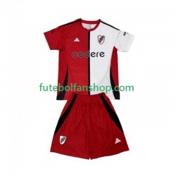 Camisola Alternativa (2ª) CA River Plate Época 2024/2025 Manga Curta ,Criança