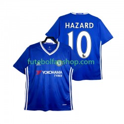 Camisola Principal Chelsea HAZARD 10 Retro 2016-2017 Manga Curta ,Homem