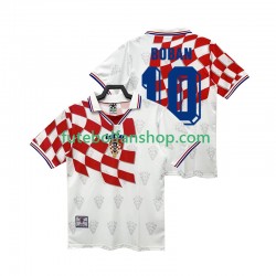 Camisola Principal Seleção Croata BOBAN 10 Retro 1998 Manga Curta ,Homem