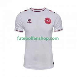 Camisola Alternativo Seleção Dinamarquesa 2025 Manga Curta ,Homem
