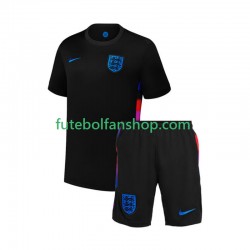 Camisola Alternativo Seleção Inglesa 2025 Manga Curta ,Criança