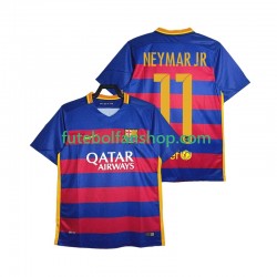 Camisola Principal FC Barcelona Neymar JR 11 Retro 2015-2016 Manga Curta ,Homem