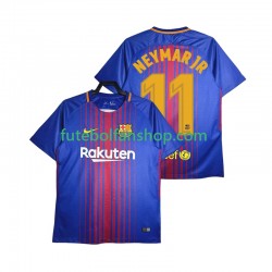 Camisola Principal FC Barcelona Neymar JR 11 Retro 2017-2018 Manga Curta ,Homem