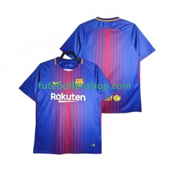 Camisola Principal FC Barcelona Retro 2017-20168 Manga Curta ,Homem
