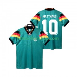 Camisola Alternativo Seleção Alemã MATTHAUS 10 Retro 1992 Manga Curta ,Homem