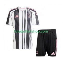 Camisola Principal Juventus Época 2025/2026 Manga Curta ,Criança