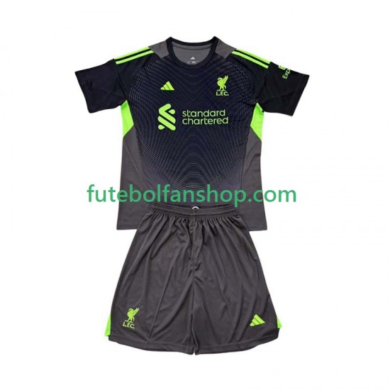 Camisola Principal Guarda-redes Liverpool Época 2025/2026 Manga Curta ,Criança Camisola Principal Guarda-redes Liverpool Época 2025/2026 Manga Curta ,Criança
