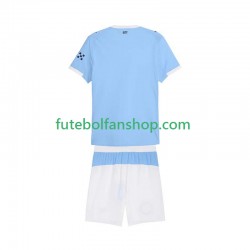 Camisola Principal Manchester City Época 2025/2026 Manga Curta ,Criança