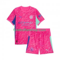 Camisola Alternativo Guarda-redes Manchester City Época 2025/2026 Manga Curta ,Criança