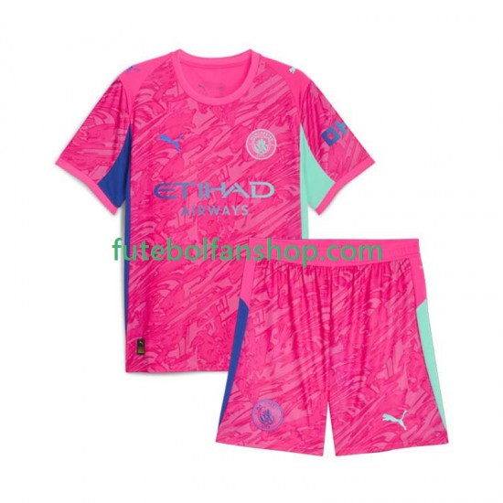 Camisola Alternativo Guarda-redes Manchester City Época 2025/2026 Manga Curta ,Criança Camisola Alternativo Guarda-redes Manchester City Época 2025/2026 Manga Curta ,Criança