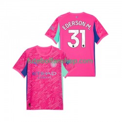 Camisola Alternativo Guarda-redes Manchester City Ederson Moraes 31 Época 2025/2026 Manga Curta ,Homem