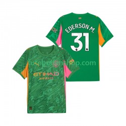 Camisola Principal Guarda-redes Manchester City Ederson Moraes 31 Época 2025/2026 Manga Curta ,Homem