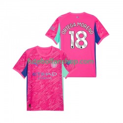 Camisola Alternativo Guarda-redes Manchester City ORTEGA MORENO 18 Época 2025/2026 Manga Curta ,Homem
