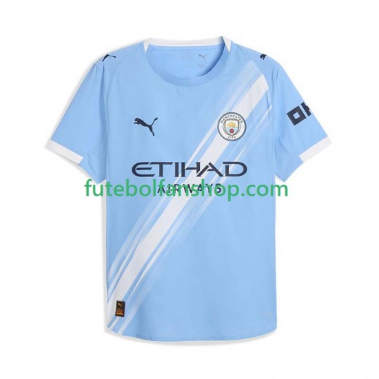 Camisola Principal Manchester City Época 2025/2026 Manga Curta ,Homem Camisola Principal Manchester City Época 2025/2026 Manga Curta ,Homem
