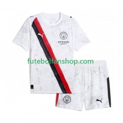 Camisola Principal Manchester City UPER Época 2025/2026 Manga Curta ,Criança ,Criança