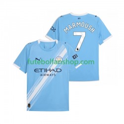 Camisola Principal Manchester City Omar Marmoush 7 Época 2025/2026 Manga Curta ,Homem