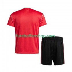 Camisola Principal Manchester United d Icon Época 2025/2026 Manga Curta ,Criança
