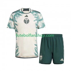 Camisola Alternativo Portland Timbers 2024 Manga Curta ,Criança