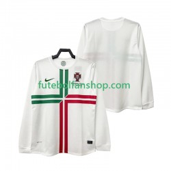 Camisola Alternativo Seleção Portuguesa Retro 2012 Manga Comprida ,Homem
