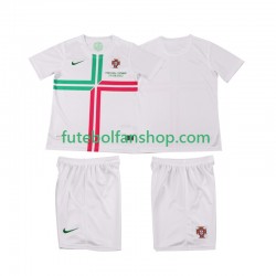 Camisola Alternativo Seleção Portuguesa Retro 2012 Manga Curta ,Criança