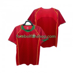 Camisola Principal Seleção Portuguesa Retro 2004 Manga Curta ,Homem