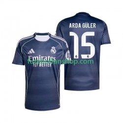 Camisola Alternativo Real Madrid Arda Guler 15 Época 2025/2026 Manga Curta ,Homem