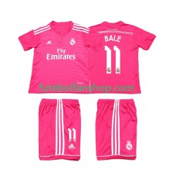 Camisola Alternativo Real Madrid Bale 11 Retro 2014 2015 Manga Curta ,Criança