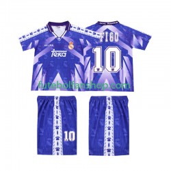 Camisola Alternativo Real Madrid FIGO 10 Retro 1996-1997 Manga Curta ,Criança