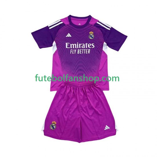 Camisola Alternativo Guarda-redes Real Madrid Época 2025/2026 Manga Curta ,Criança Camisola Alternativo Guarda-redes Real Madrid Época 2025/2026 Manga Curta ,Criança