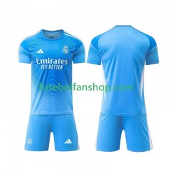 Camisola Principal Guarda-redes Real Madrid Época 2025/2026 Manga Curta ,Criança
