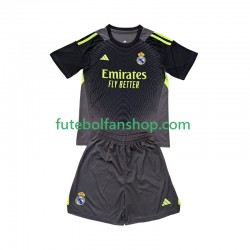 Camisola Alternativa (2ª) Guarda-redes Real Madrid Época 2025/2026 Manga Curta ,Criança