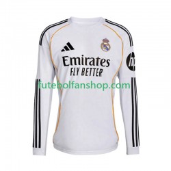 Camisola Principal Real Madrid Época 2025/2026 Manga Comprida ,Homem