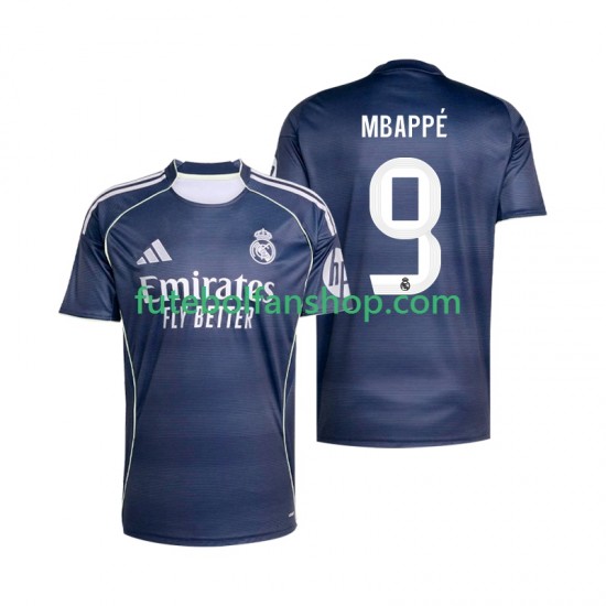 Camisola Alternativo Real Madrid Kylian Mbappe 9 Época 2025/2026 Manga Curta ,Homem Camisola Alternativo Real Madrid Kylian Mbappe 9 Época 2025/2026 Manga Curta ,Homem