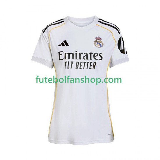 Camisola Principal Real Madrid Época 2025/2026 Manga Curta ,Senhora