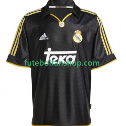 Camisola Alternativo Real Madrid Retro 1999-2000 Manga Curta ,Homem