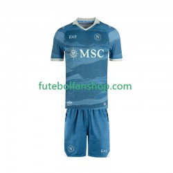 Camisola Principal Napoli SSC Special Época 2024/2025 Manga Curta ,Criança