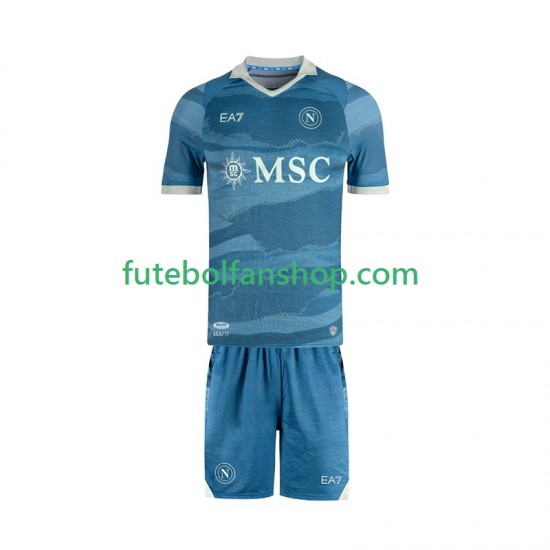 Camisola Principal Napoli SSC Special Época 2024/2025 Manga Curta ,Criança Camisola Principal Napoli SSC Special Época 2024/2025 Manga Curta ,Criança
