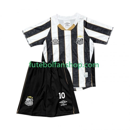 Camisola Alternativo Santos FC Neymar JR 10 Época 2025/2026 Manga Curta ,Criança