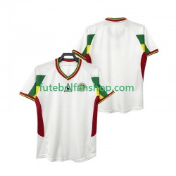 Camisola Principal Seleção Senegalesa Retro 2002 Manga Curta ,Homem